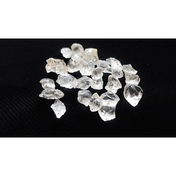 10 pcs size 5-9mm Quartz Raw Rough Natural Undrilled Loose Gemstone Bulk Quartz - Picture 1 of 2